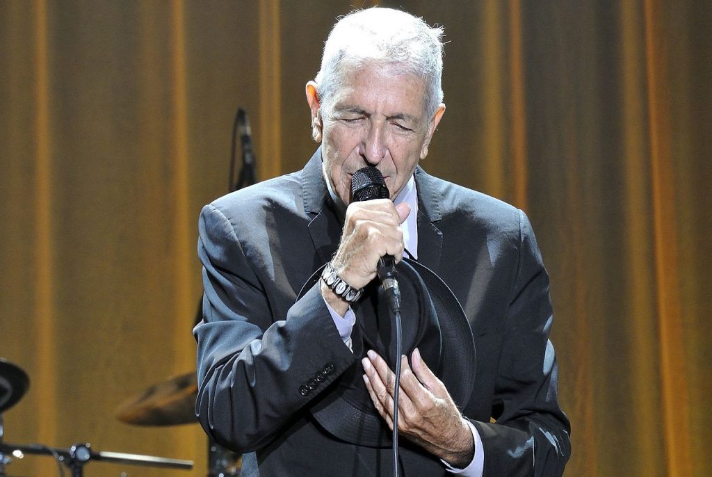 Leonard Cohen in concert
